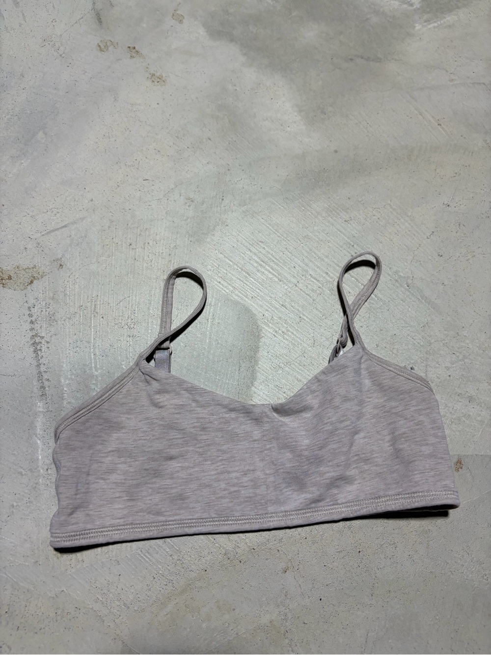 Ivivva beige sports bra kids youth 12